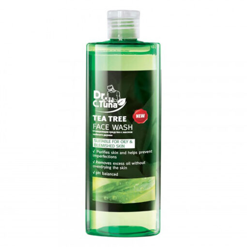 ژل شستشوی صورت فارماسی عصاره درخت چای مناسب پوست چرب و آکنه ای Farmasi SOS Tea Tree Face Gel For Oily Skins