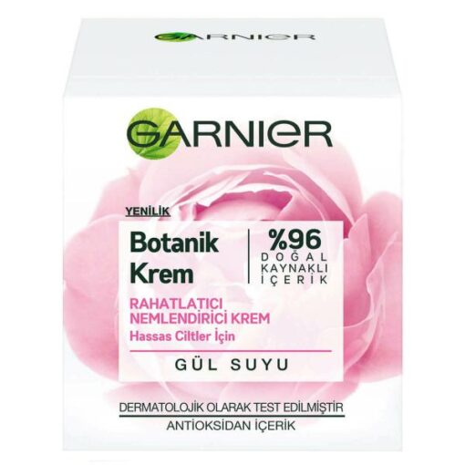 کرم آبرسان بوتانیکال عصاره گل رز گارنیر Botanical Cream - Rose Floral Water